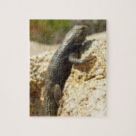 Gelbe Spiny Lizard bei Joshua Tree Puzzle