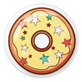 Gelbe Sprinklerente mit Sprinklen Keramikknauf (Vorderseite)