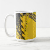 Gelbe Spur Kaffeetasse (Links)
