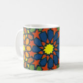 Gelbe Star-Tasse Kaffeetasse (Vorderseite Links)