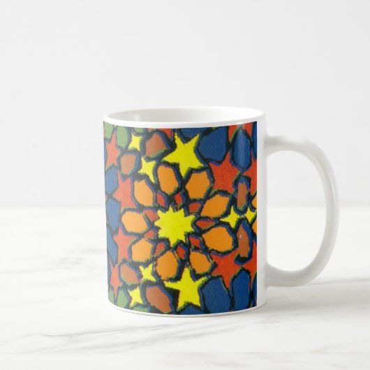Gelbe Star-Tasse Kaffeetasse (Rechts)