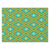 Gelbe Sterne aus dem Mittelalter auf dem Muster Re Tischdecke (Vorderseite (Horizontal))