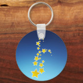 Gelbe Sterne Schlüsselanhänger (Vorderseite)