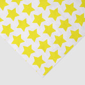 Gelbe Sterne Seidenpapier (Ausschnitt)