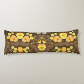 Gelbe Stiefmütterchen, Vögel und Schmetterlinge Seitenschläferkissen (Rückseite)