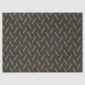 Gelbe Stifte auf Chalkboard-Decoupage Seidenpapier (Vorderseite)