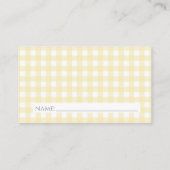 Gelbe Storchentreibkarte Begleitkarte (Rückseite)