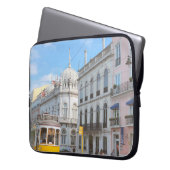 GELBE STRASSE LAPTOPSCHUTZHÜLLE (Vorderseite Links)
