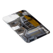 Gelbe Straßenbahn auf der Kathedrale von Lissabon Magnet (Rechte Seite)