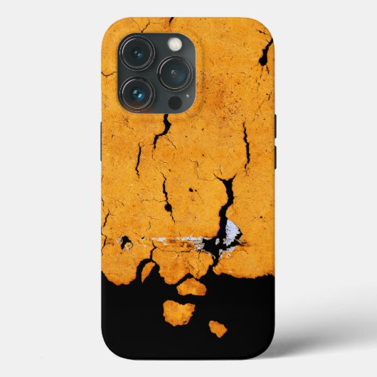 Gelbe Straßenfarbe Case-Mate iPhone Hülle (Rückseite)