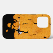 Gelbe Straßenfarbe Case-Mate iPhone Hülle (Rückseite (Horizontal))