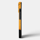 Gelbe Straßenfarbe Case-Mate iPhone Hülle (Rückseite / Links)