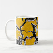 Gelbe Straßenfarbe Kaffeetasse (Links)