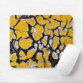 Gelbe Straßenfarbe Mousepad (Mit Mouse)