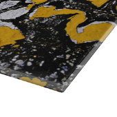 Gelbe Straßenfarbe Schneidebrett (Ecke)