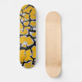 Gelbe Straßenfarbe Skateboard (Vorderseite)