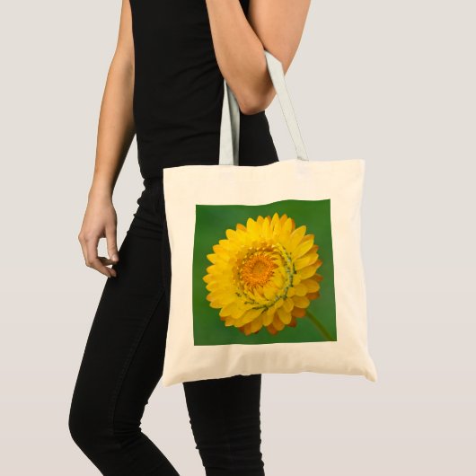 Gelbe Strawflower Tasche (Vorderseite (Produkt))