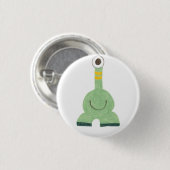 Gelbe Streifen Button (Vorne & Hinten)