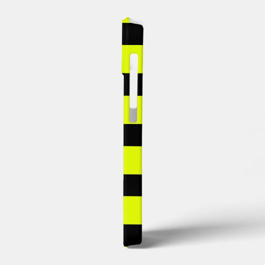 gelbe Streifen Case-Mate iPhone Hülle (Rückseite / Links)