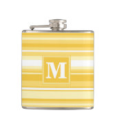 Gelbe Streifen Flachmann (Vorderseite)