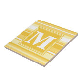 Gelbe Streifen Fliese (Seite)