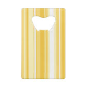 Gelbe Streifen Geldbeutel Flaschenöffner (Rückseite)