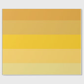 gelbe Streifen Geschenkpapier (Flach)