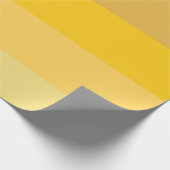 gelbe Streifen Geschenkpapier (Ecke)