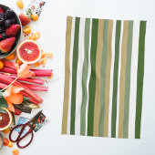 Gelbe Streifen Geschirrtuch