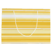 Gelbe Streifen Große Geschenktüte (Rückseite)