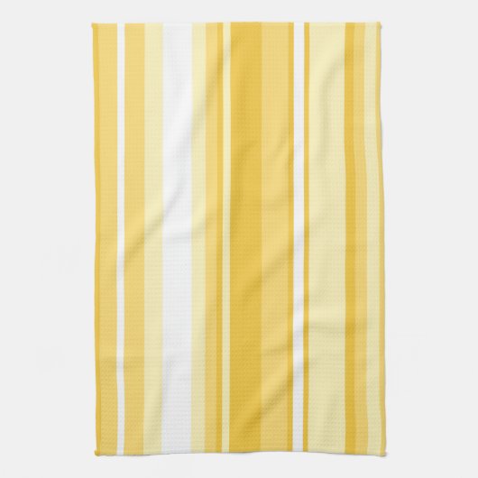 Gelbe Streifen Handtuch (Vertikal)