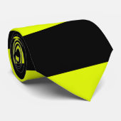 gelbe Streifen Krawatte (Gerollt)