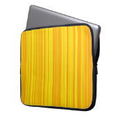 Gelbe Streifen Laptopschutzhülle (Vorderseite Links)