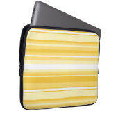 Gelbe Streifen Laptopschutzhülle (Vorne Rechts)