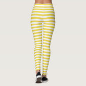 Gelbe Streifen Leggings (Rückseite)