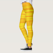 Gelbe Streifen Leggings (Links)