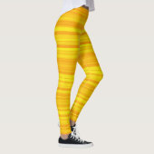 Gelbe Streifen Leggings (Rechts)