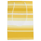 Gelbe Streifen Mittlere Geschenktüte (Vorderseite)