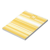 Gelbe Streifen Notizblock (Rotiert)