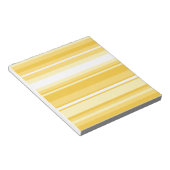 Gelbe Streifen Notizblock (angewinkelt)