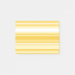 Gelbe Streifen Post-it Klebezettel