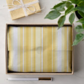 Gelbe Streifen Seidenpapier (Geschenk)