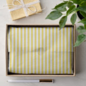 Gelbe Streifen Seidenpapier (Geschenk)