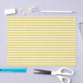 Gelbe Streifen Seidenpapier (Handwerk)