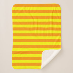 Gelbe Streifen Sherpadecke