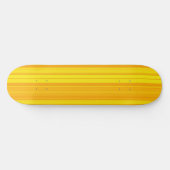 Gelbe Streifen Skateboard (Horizontal)