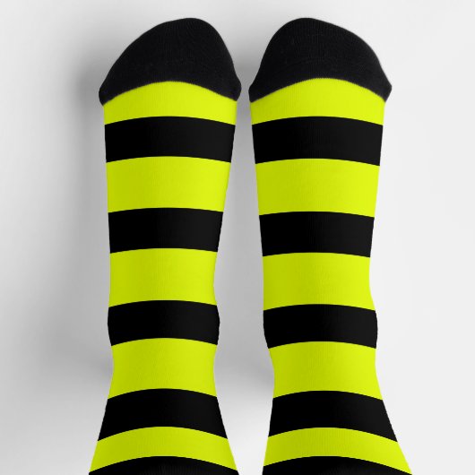 gelbe Streifen Socken (Oben)