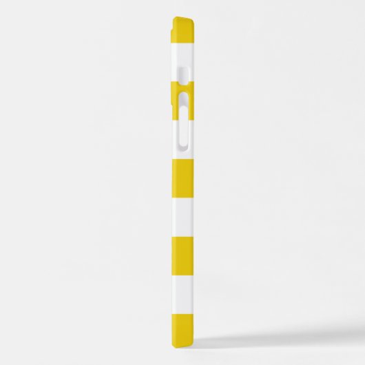 Gelbe Streifen, Streifen, Linien, Ihr Name iPhone Hülle (Linke Seite)