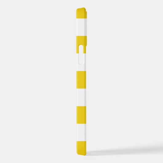 Gelbe Streifen, Streifen, Linien, Ihr Name iPhone Hülle (Rechte Seite)