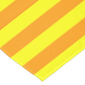 Gelbe Streifen Tischdecke (Schrägansicht)